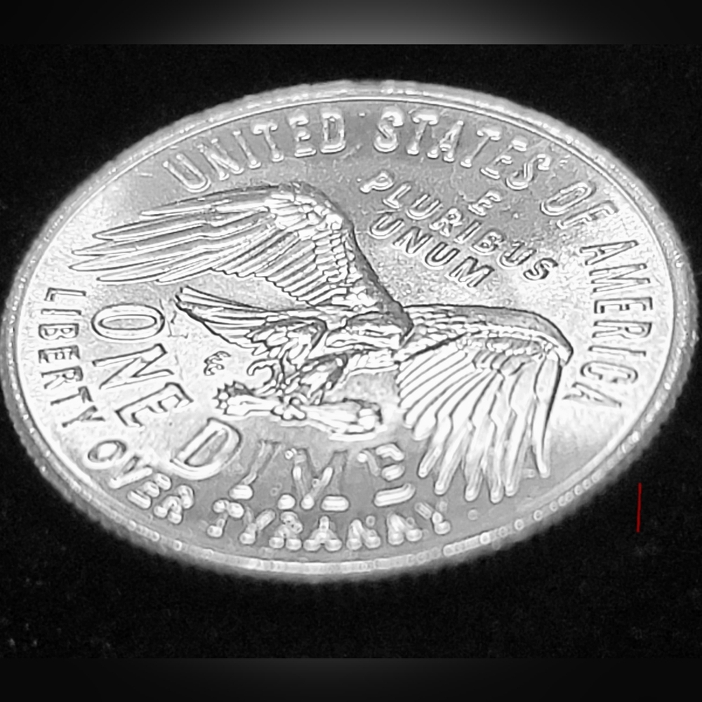 Emerging Liberty Dime. Set Of Two Commemorative Silver Coins 1776-2026 - Picture 5 of 10